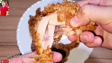 Kfc Chicken Recipe By Ijaz Ansari |  Kfc Style Fried Chicken | Crispy Fried Chicken |