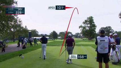 Tiger Woods Opening Round at the 2020 US Open - Every Shot