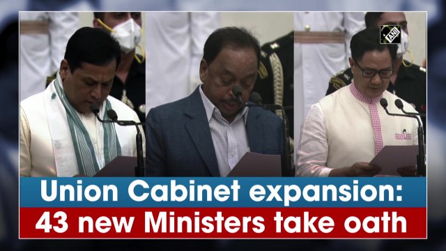 Union Cabinet expansion: 43 new ministers take oath