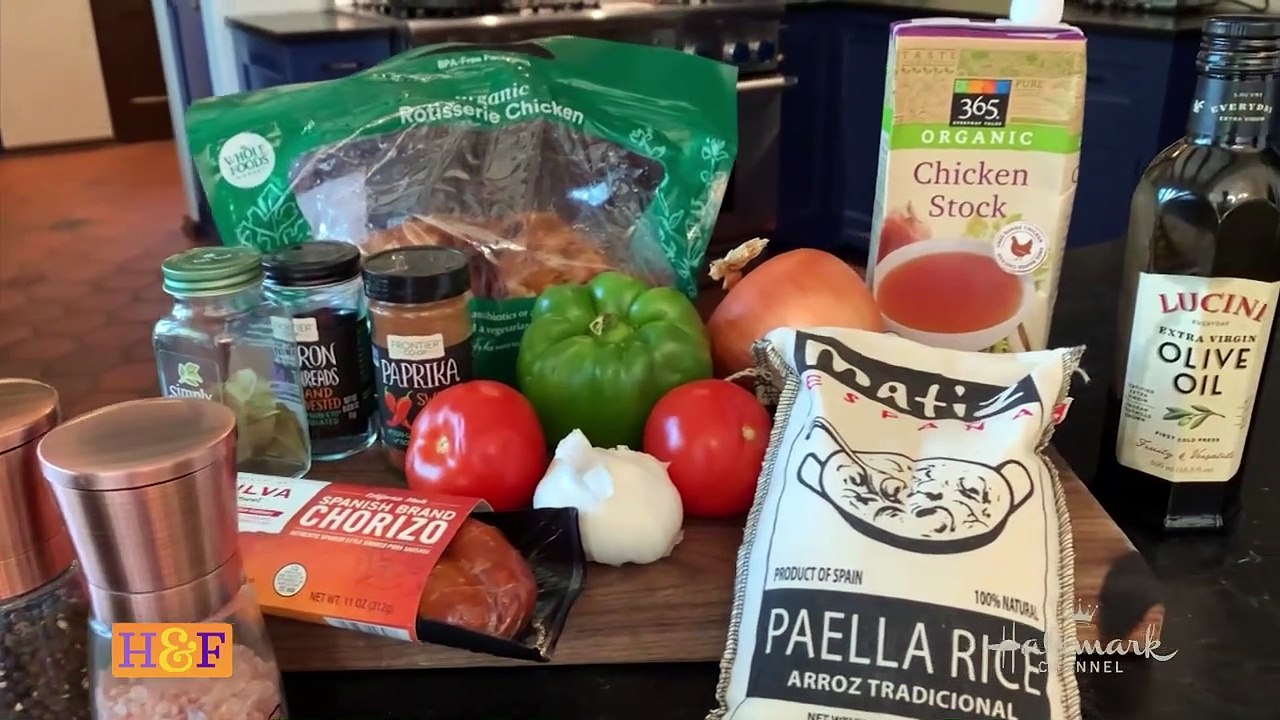 At Home With Our Family - Cameron And Vanessa Make Paella - Home & Family