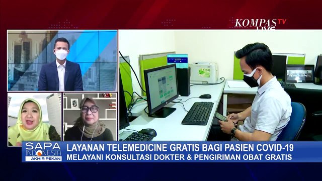 Pasien Covid-19 Dapat Konsultasi dan Obat Gratis saat Isolasi Mandiri Lewat Layanan Telemedicine