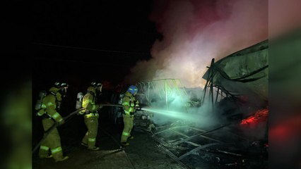 강원도 춘천의 주택에 불...40대 화상 입어 치료 / YTN