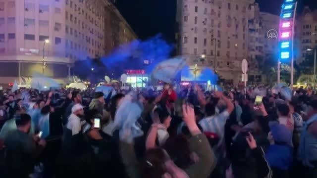 BUENOS AIRES - Arjantin halkı Kupa Amerika zaferini kutluyor