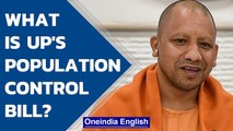 UP prepares population control bill draft| 2-Child Policy| Yogi Adityanath | Oneindia News