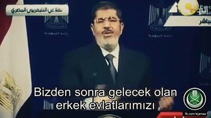 İşte Mursi'nin darbe öncesi son konuşması