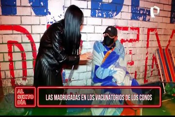 Este es el calvario de los vacunatorios de los conos