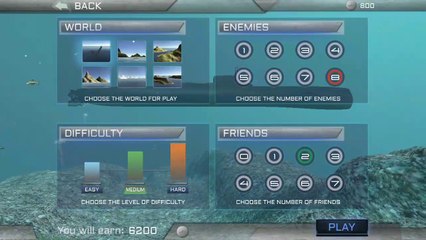 Submarine simulator: naval warfare game
