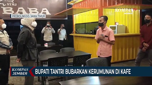 Kerumunan Warga di Kafe Dibubarkan, Pemilik Kafe Ditegur dan Diancam Ditutup