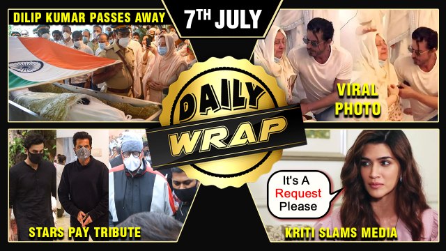 Dilip Kumar Passes Away, Shahrukh Consoles Saira Banu, Kriti ANGRY On Media Coverage | Top 10 News
