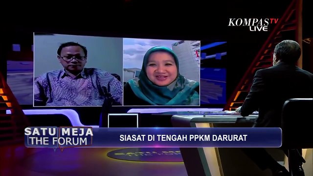 Apakah PPKM Darurat Saat Ini Sudah Tepat dan Apa yang Perlu Dievaluasi | SATU MEJA THE FORUM (4)