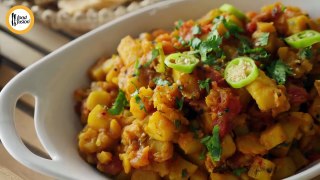 Aloo Bhujiya With Tamatar Recipe By Food Fusion (Ramzan Sehri Special Recipe)