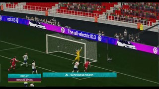 PES 6 England  vs Denmark  3-1 EURO 2020 SEMI FINAL All Gоals & Extеndеd Hіghlіghts 2021 HD