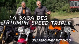 27 ans de Triumph Speed Triple - Un Apéro avec Moto Magazine