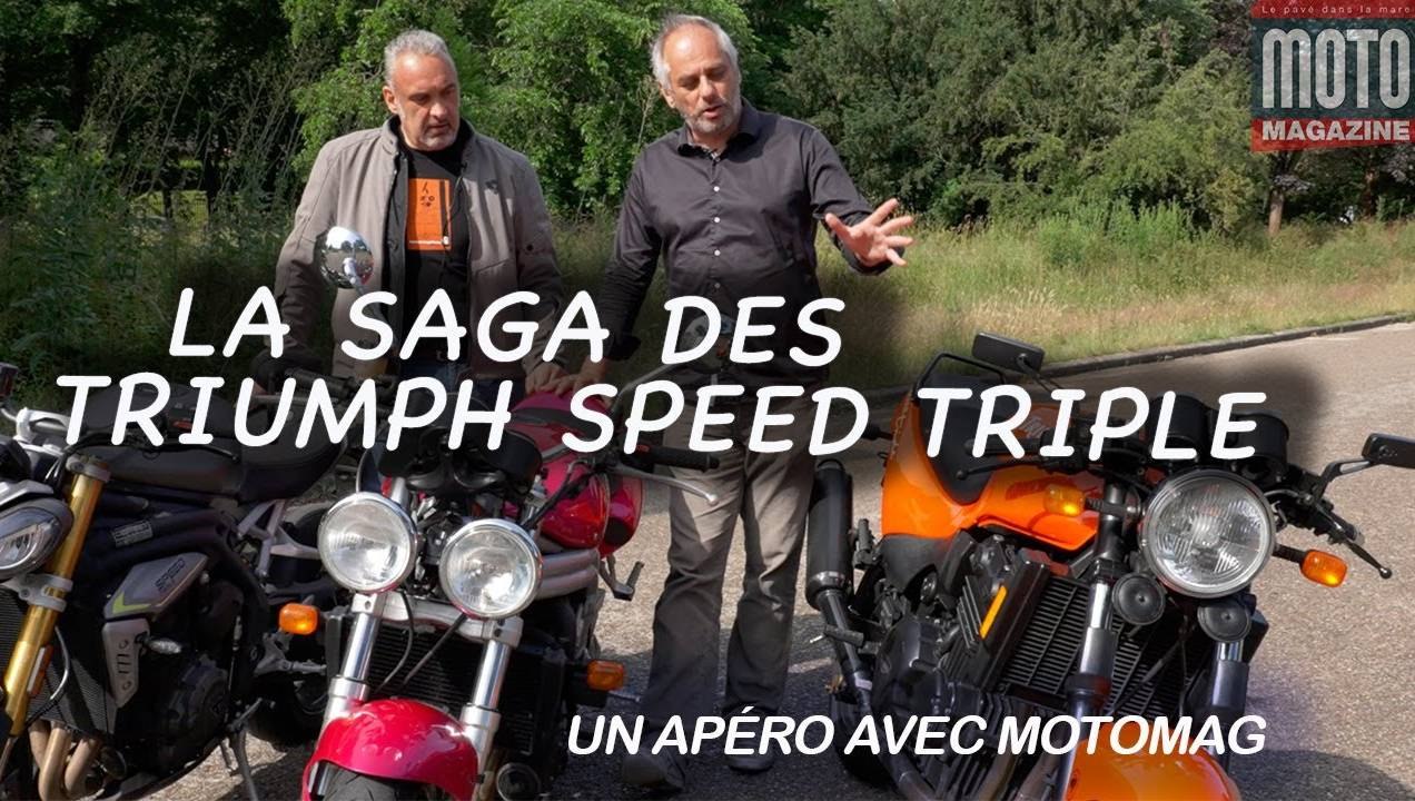 27 ans de Triumph Speed Triple - Un Apéro avec Moto Magazine