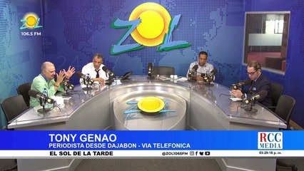Javier Genao describe la situación que se vive en Dajabón zona fronteriza
