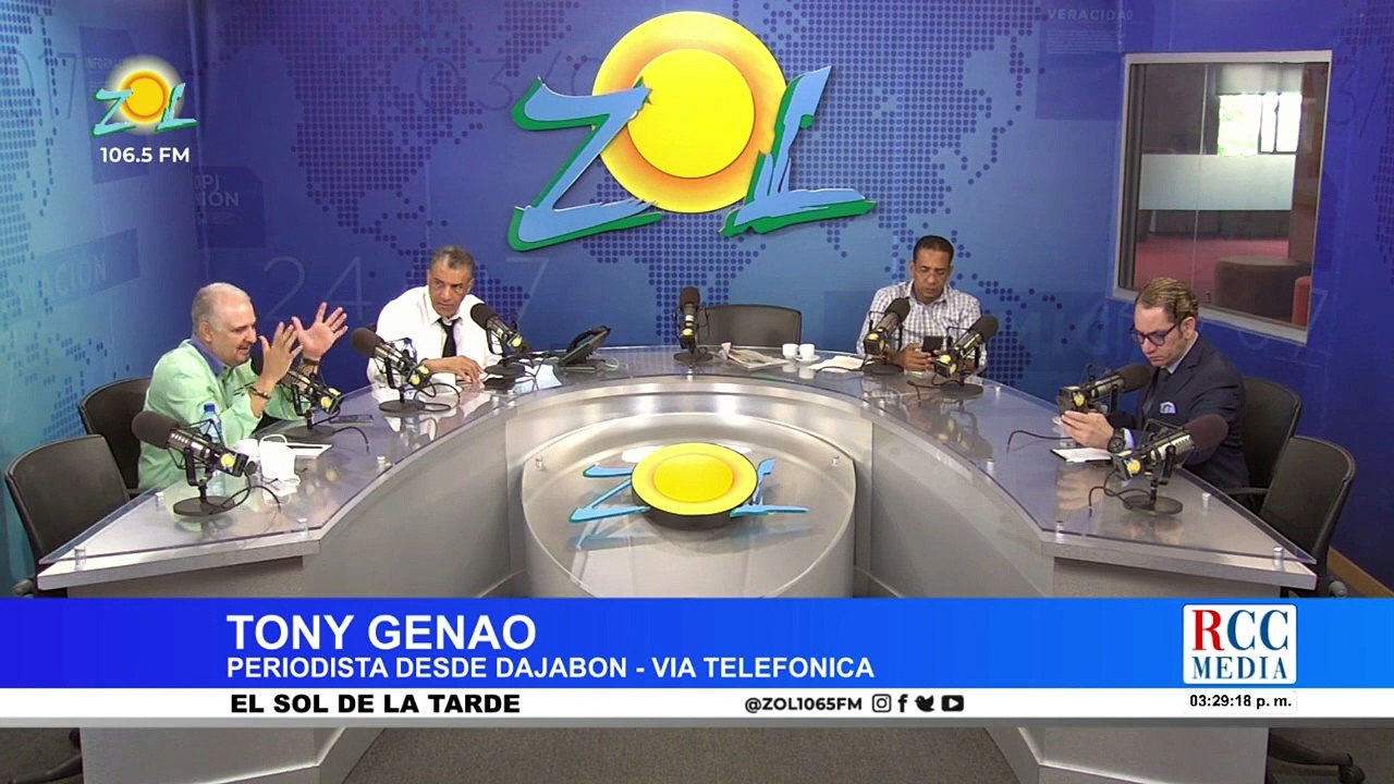 Javier Genao describe la situación que se vive en Dajabón zona fronteriza