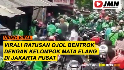 REPORTASE - VIRAL! RATUSAN OJOL BENTROK DENGAN KELOMPOK MATA ELANG DI JAKARTA PUSAT