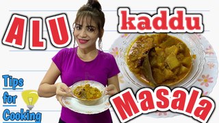 Alu kaddu masala & How to make it tasty by Poonam Giri || Fullmun Recipes