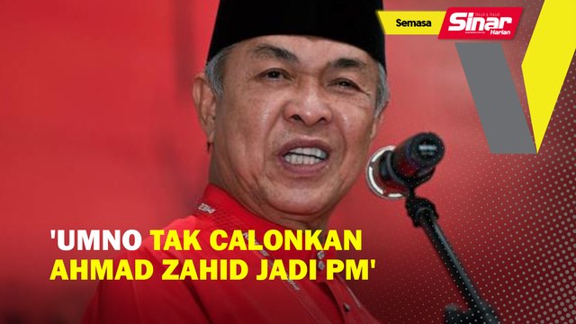 UMNO tak calonkan Ahmad Zahid jadi PM