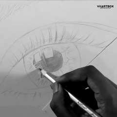 Super Simple Art - Eye - Amazing drawing