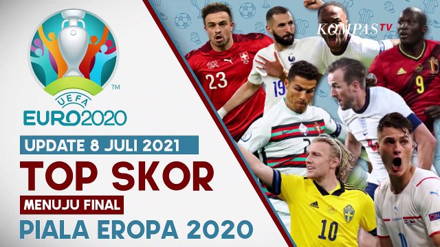 Update Top Skor Piala Eropa 2020, Harry Kane Ancam Ronaldo di Puncak Peringkat