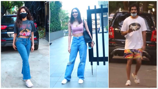 Harshvardhan Kapoor, Nushrat Bharucha & Manushi Chillar Snapped Across The City