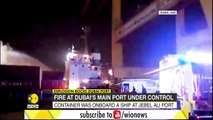 Huge explosion erupts on ship at Jebel Ali port, sending shockwaves through Dubai _ WION World News