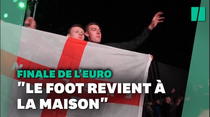 Tải video: Les supporters fêtent la qualification historique de l’Angleterre en finale de l’Euro