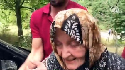 Derenin taşması sonucu mahsur kalan 47 kişi kurtarıldı