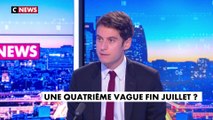 «Il y a une situation inquiétante en France (...) Le variant Delta double chaque semaine», prévient Gabriel Attal, porte-parole du gouvernement, dans #LaMatinale