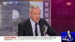 Bruno Le Maire : "Je suis favorable à ce que le débat sur la réforme des retraites ne soit pas fermé"