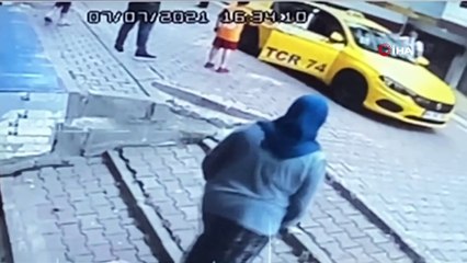 3 yaşındaki çocuğun feci ölümü kamerada