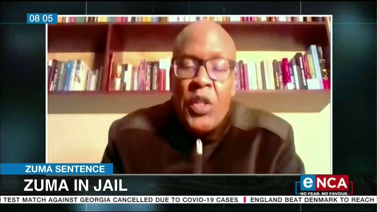 Jacob Zuma in jail