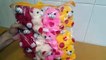 Unboxing and Review of mini Multi Colored teddy bear with heart soft toy for gifting
