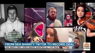 Man’S Viral Sea Shanty Song On Tiktok Lands Him A Record Deal | Today