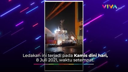 Suara Ledakan Keras, Kebakaran Muncul di Pelabuhan Dubai