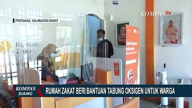 Rumah Zakat Pontianak Sediakan 11 Tabung Oksigen untuk Dipinjamkan ke Warga yang Membutuhkan