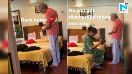 Naseeruddin Shah discharged from hospital, son shares pics from home