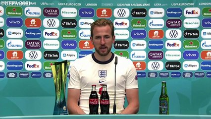 England captain Harry Kane says the 'boys are buzzing'for Euros 2020 final against Italy