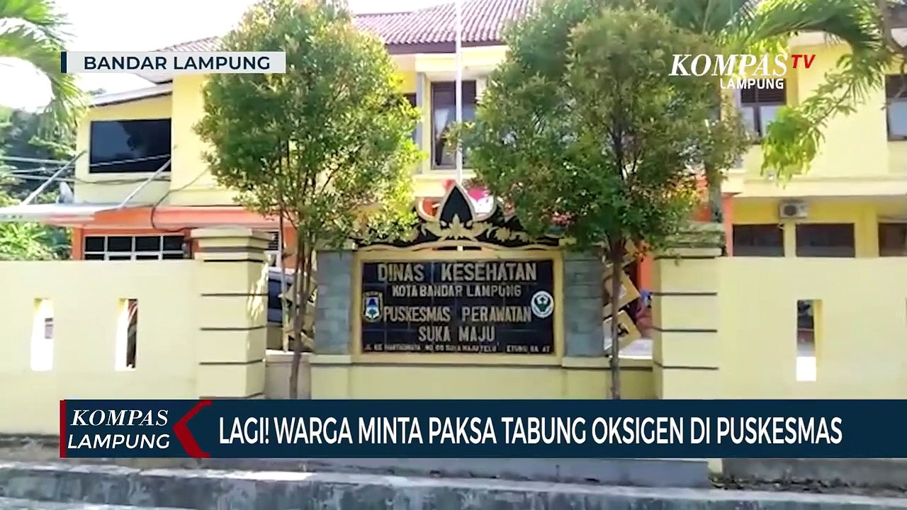 Lagi! Warga Minta Paksa Tabung Oksigen di Puskesmas