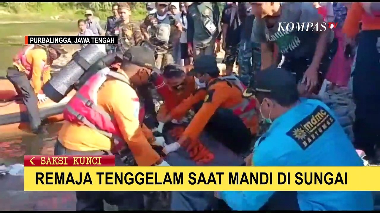 Tim SAR Berhasil Temukan Remaja yang Tenggelam di Sungai Gintung