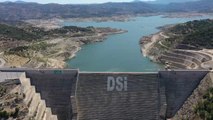Adnan Menderes Barajı'ndaki su seviyesi kuraklık nedeniyle yüzde 19'a geriledi