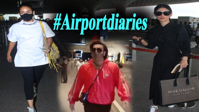 Ranveer Singh, Mira Rajput, Mouni Roy slay the airport look