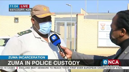 Correctional Services speaks on Zuma arrest