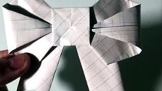 origami tie / handmade tie / paper tie / diy tie demo