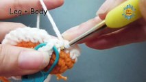 #113 How To Crochet Donald Duck Amigurumi | Amigurumi Animal | (P1/4) | Amisaigon | Free Pattern