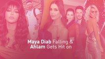 Maya Diab Falling & Ahlam Gets Hit on