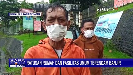 Banjir Melanda Wilayah Sinjai di Tengah Pandemi Covid-19