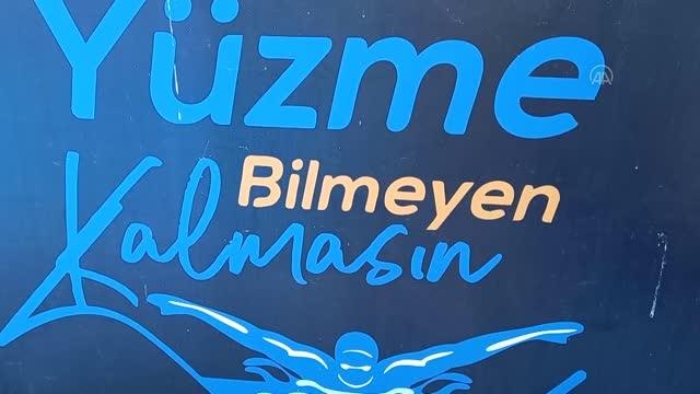 Beypazarı'nda Yüzme Bilmeyen Kalmasın projesi hayata geçirildi