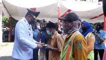 Istimewa! HUT ke-431 Kota Medan, Bobby Nasution Muliakan Petugas Kebersihan Kota